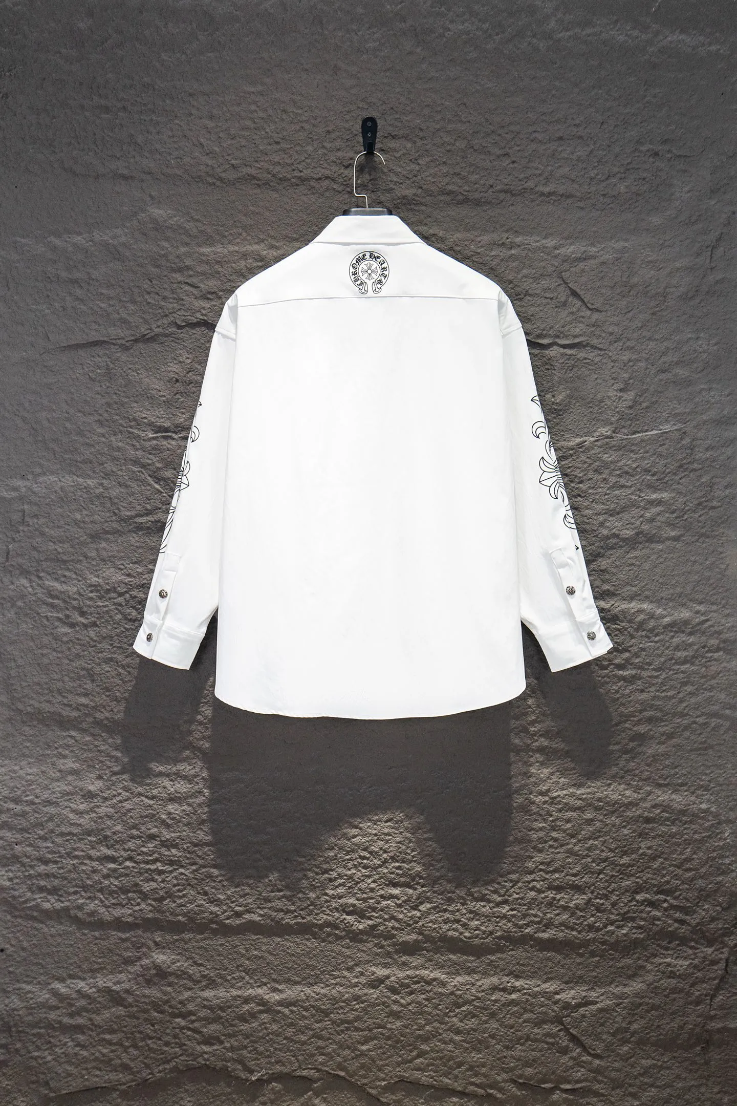 ：7802# ( ) 🆕chrome hearts 26ss New Arrival os ， nice✔️ ⚠️1:1 ， ， ， , ， ！！ ， ！ Breathable！！！！ ， 。 ， ±0.02mm，Quality 。 ， ； 。 :Black White Size:S-M-L-XL
